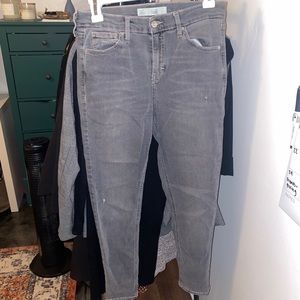 Topshop Jamie Grey Jeans
